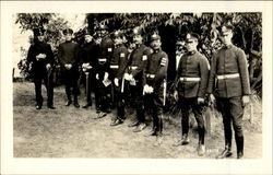 A Group Of Police Interpreters Postcard