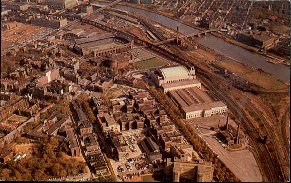 Aerial View Of West Philadelphia Pennsylvania