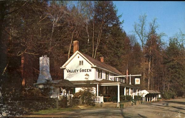 Valley Green Inn, Springfield Avenue and Wissahickon Creek Chestnut Hill Philadelphia Pennsylvania