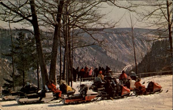 Winter At Colton Point Wellsboro Pennsylvania