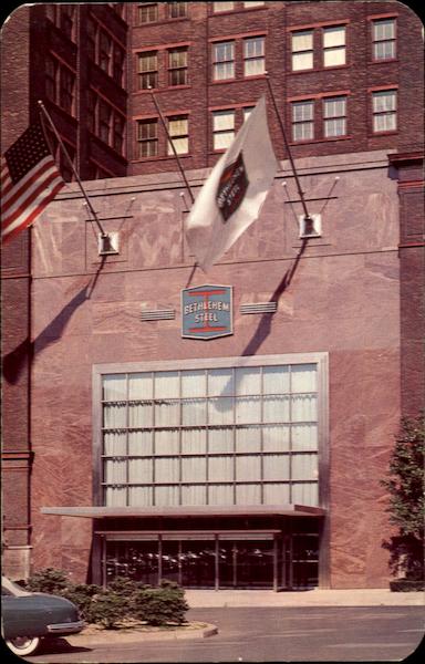 Entrance To Bethlehem Steel Company Pennsylvania