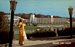 Mount Airy Lodge Postcard