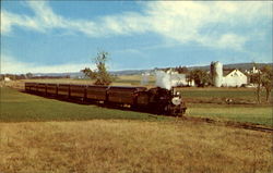 The Strasburg Rail Road, Route 741 Pennsylvania Postcard Postcard