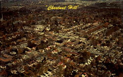 Aerial View Of Chestnut Hill Philadelphia, PA Postcard Postcard