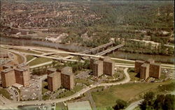 Presidential Apartments And Schuylkill Expressway Postcard