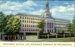 Provident Mutual Life Insurance Company Of Philadelphia, 46th & Market Sts. Postcard