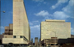 Sheraton Hotel And Transportation Bldg Postcard