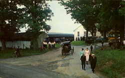 Bowmansville Old Order Mennonite Meeting House Pennsylvania Postcard Postcard