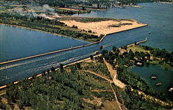 Channel To Erie Harbor Postcard