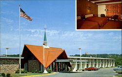 Motor Lodge And Restaurant, Route 36 St. Boniface Postcard