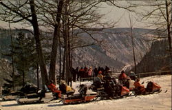 Winter At Colton Point Wellsboro, PA Postcard Postcard