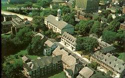 The Moravian Settlement, Church Street Bethlehem, PA Postcard Postcard