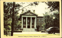 Cedarcrest College For Women Allentown, PA Postcard Postcard