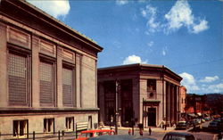 Looking North On Mill Street Postcard