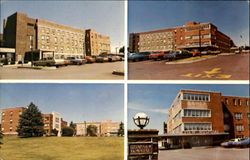 Grand View Hospital Sellersville, PA Postcard Postcard