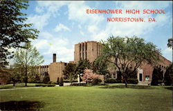 The A. D. Eisenhower High School Norristown, PA Postcard Postcard
