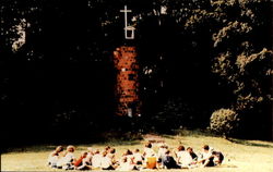 The Prayer Tower At Judson Baptist Camp, Holliday road Postcard