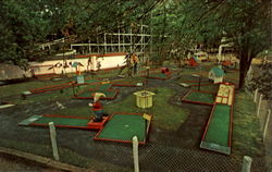 Lomma Championship Miniature Golf Courses Scranton, PA Postcard Postcard