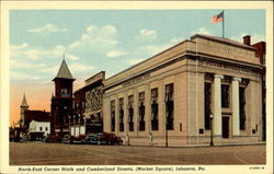 Market Square, North East Corner Ninth And Cumberland Streets Postcard