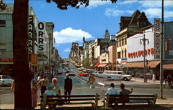 Northampton Street, Northampton County Easton, PA Postcard Postcard