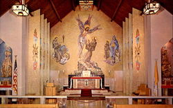 Main Altar And Sanctuary, 291 Chipman Road Easton, PA Postcard Postcard