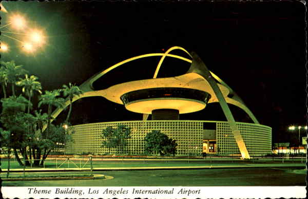 Theme Building Los Angeles International Airport California