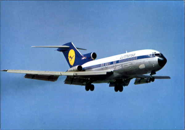 Lufthansa Boeing 727 Europa Jet Aircraft