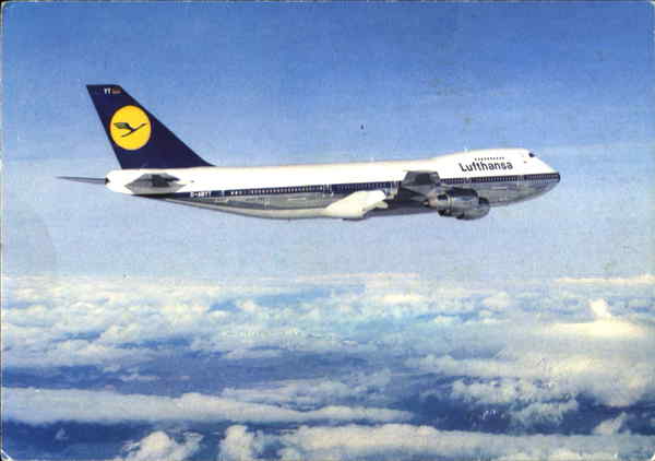 Lufthansa B747 Aircraft