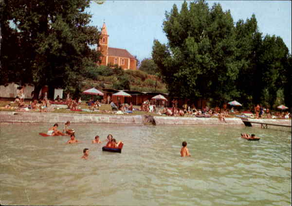 Strand Beach Balatonszepezd Hungary