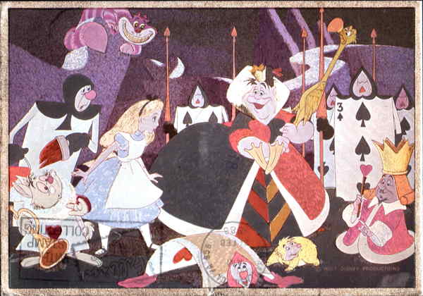 Metallic Allice in Wonderland Disney