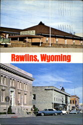 Rawlins Wyoming Postcard Postcard