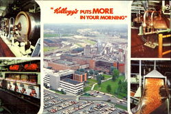 Kellogg's Company Battle Creek, MI Postcard Postcard