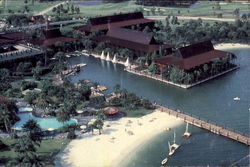 Polynesian Village Resort Postcard