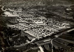 Stuttgart Zuffenhausen Siedlung Rot Postcard