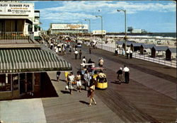 Along The Boardwalk Postcard