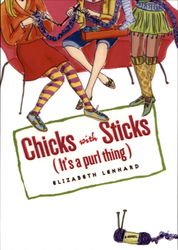 Chicks With Sticks Postcard