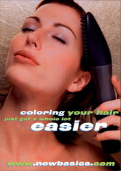 New Basics Coloring Brush Postcard