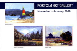 Portola Art Gallery, 75 Arbor Road Postcard