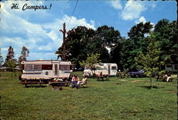 Sturgeon Woods Trailer Camp, R. R. #1 Postcard