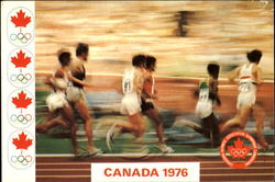 Track & Field Canada Olympics Postcard Postcard