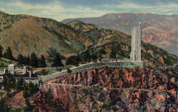 Will Rogers Shrine of the Sun on Cheyenne Mountain Pikes Peak Colorado