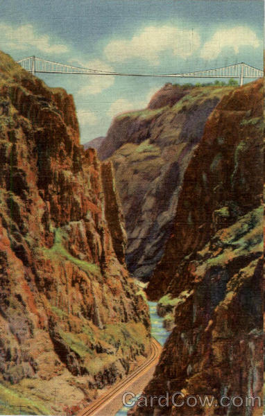 The Royal Gorge and the World's Highest Suspension Bridge Colorado
