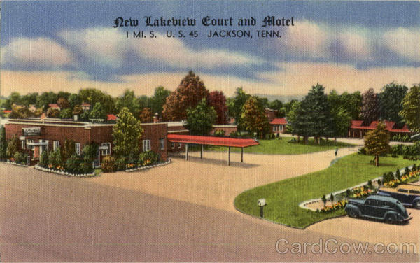 New Lakeview Court and Motel U.S. 45 Jackson Tennessee