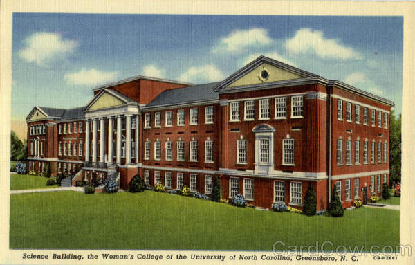 Science Building Womans College University of North Carolina Greensboro