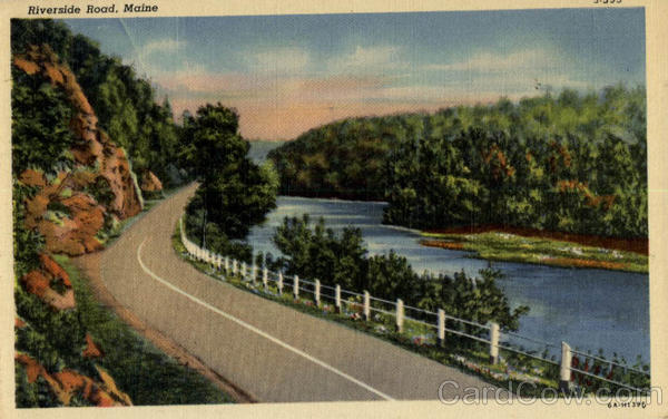 Riverside Road Scenic Maine