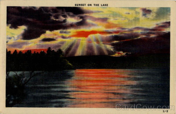 Sunset on the Lake Scenic