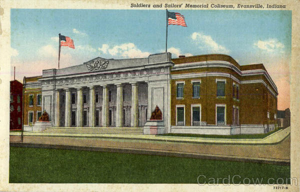Soldiers and Sailors' Memorial Colleseum Evansville Indiana