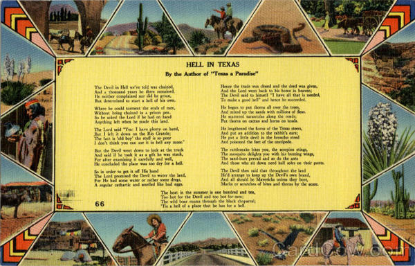 Hell in Texas Poem Poems & Poets
