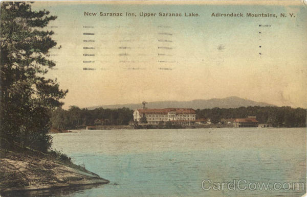 New Saranac Inn Upper Saranac Lake Adirondack Mountains New York