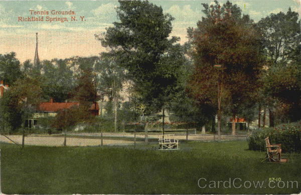 Tennis Grounds Richfield Springs New York